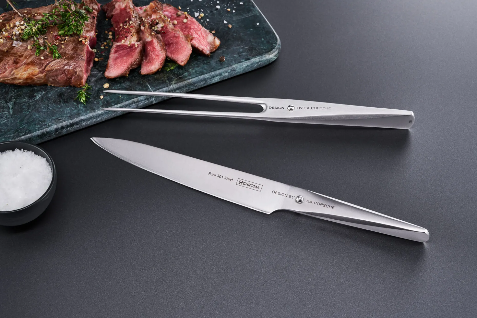 Carving Set P529 Consisting Of P05 + P02 + P09