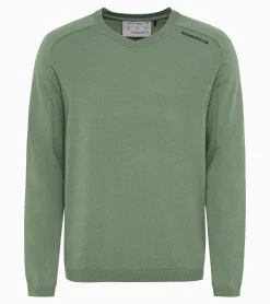 Evoknit® V-Neck Pullover