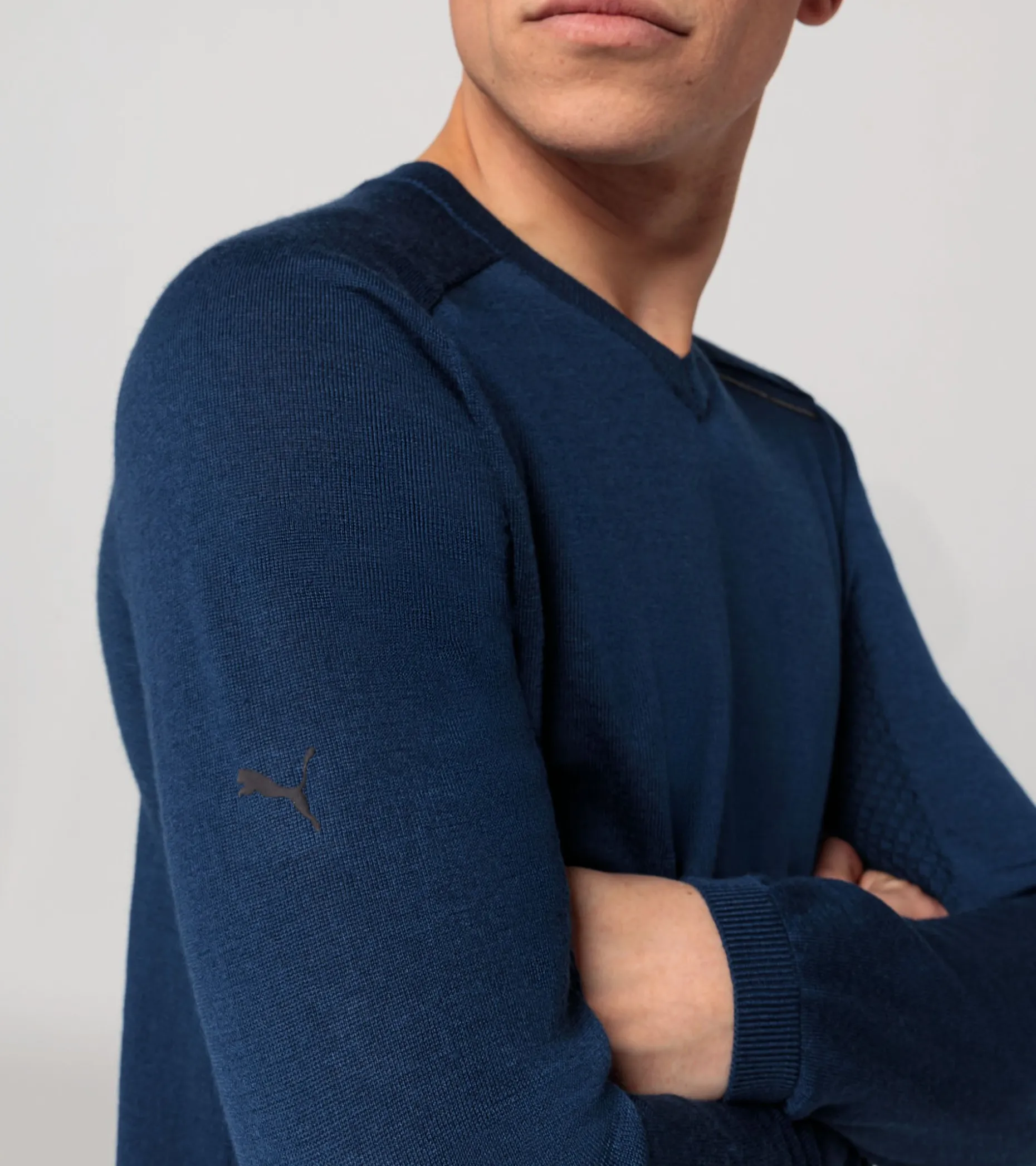 Evoknit® V-Neck Pullover
