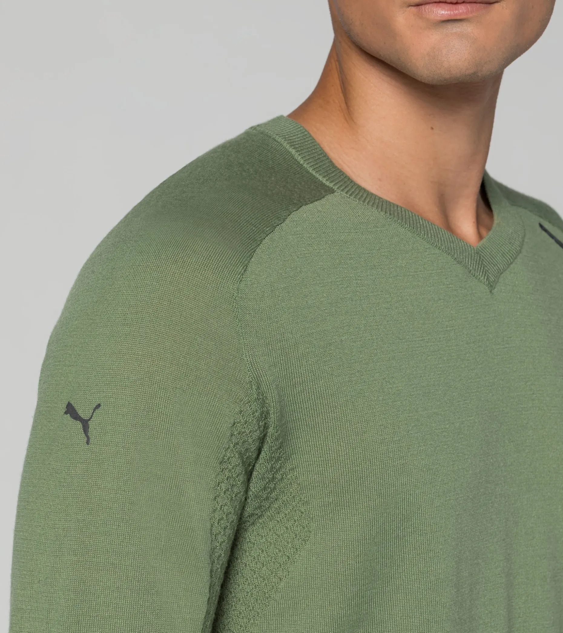 Evoknit® V-Neck Pullover