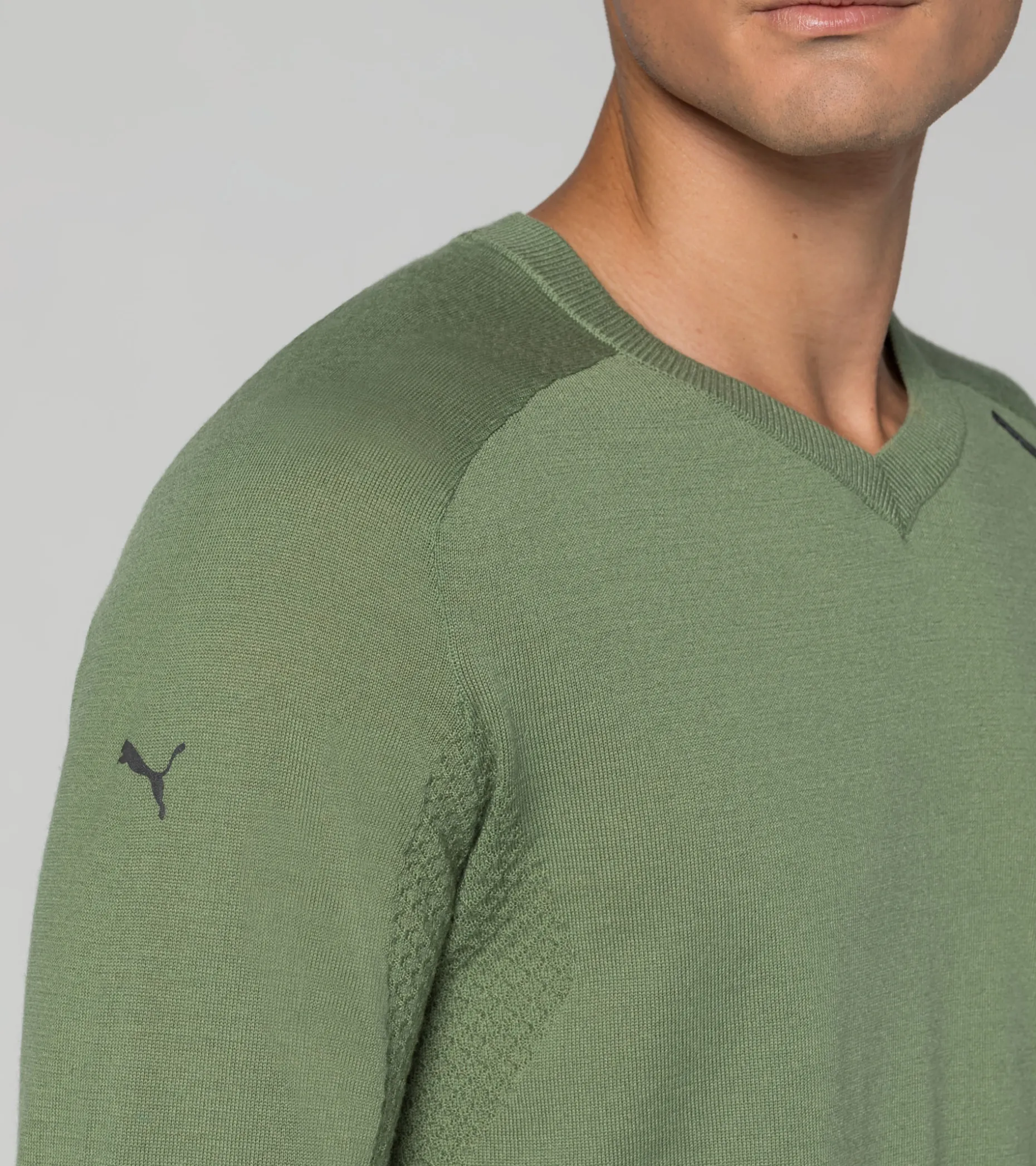 Evoknit® V-Neck Pullover