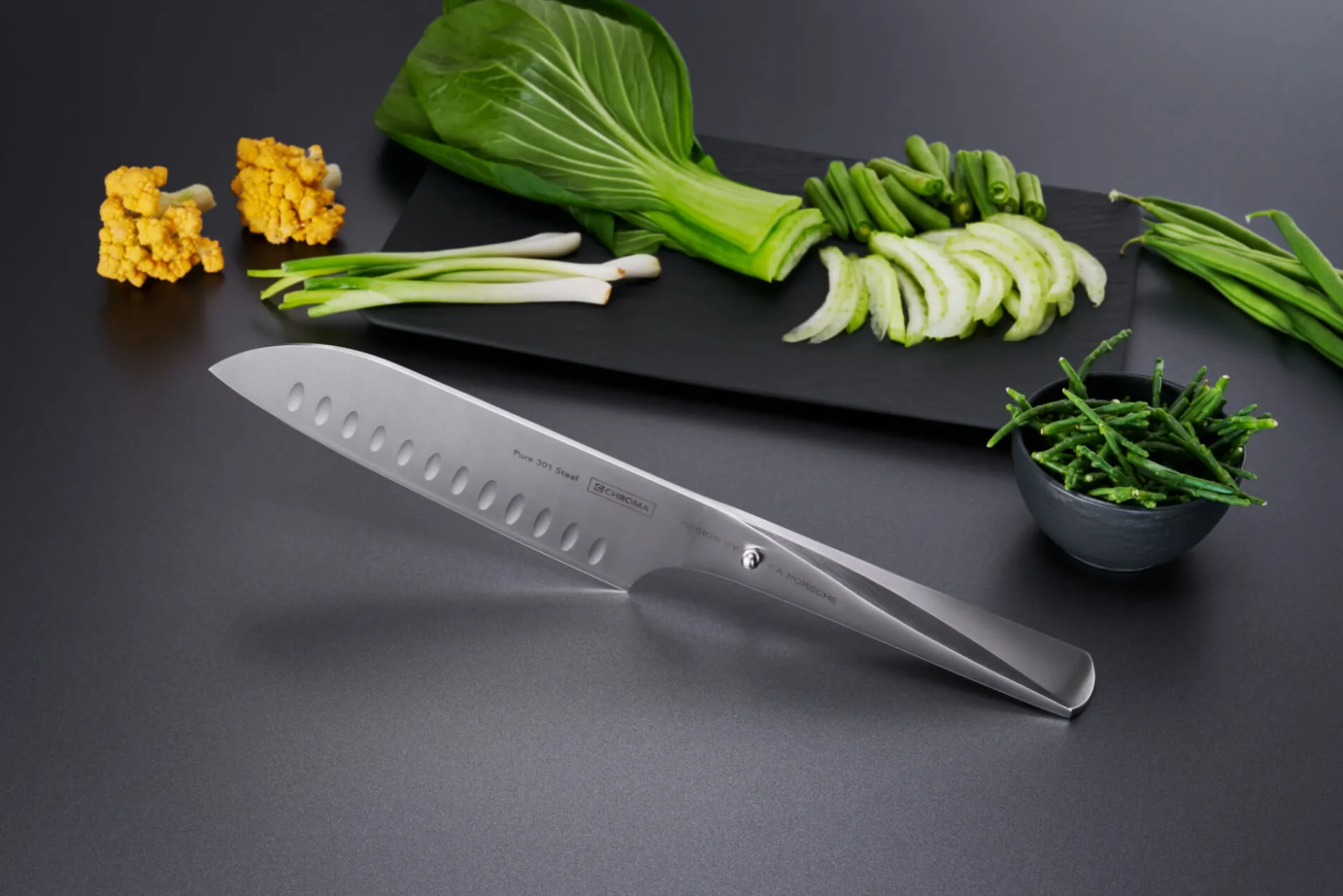 Knife P21 Santoku 17.8 Cm
