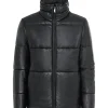 Padded Leather Jacket