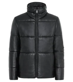 Padded Leather Jacket