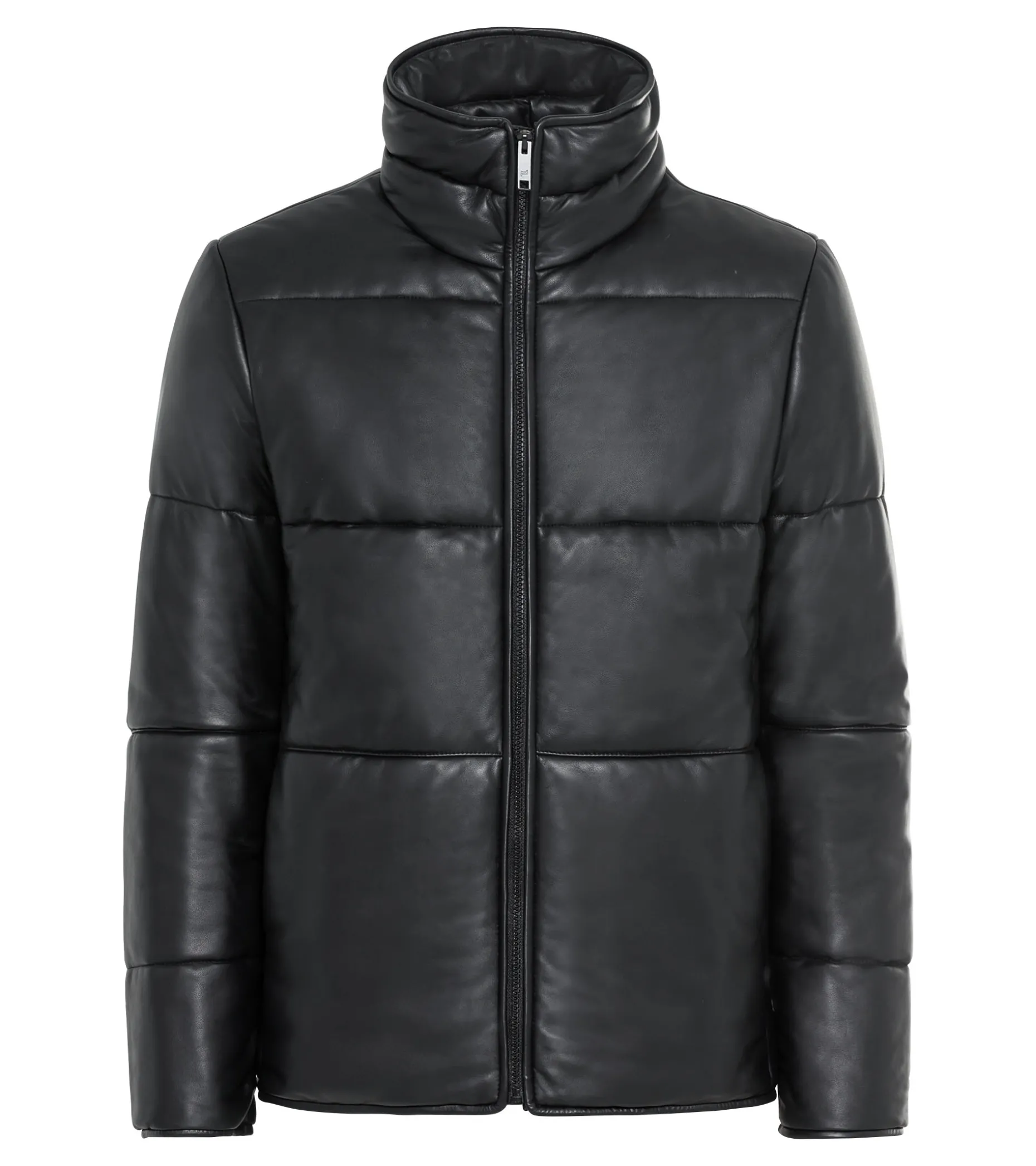 Padded Leather Jacket