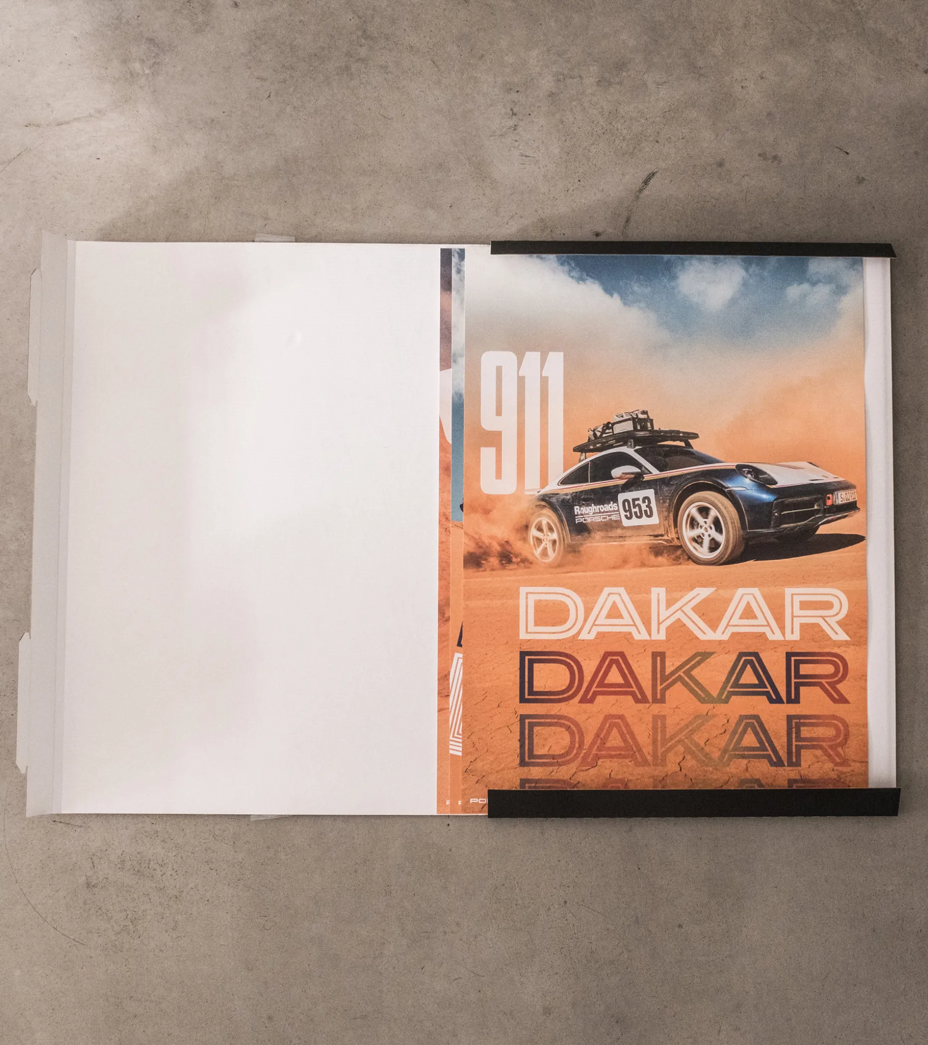 Poster-Set – 911 Dakar